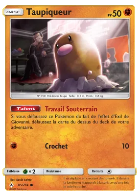 Taupiqueur 85/214