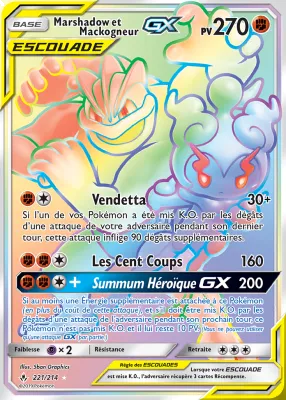 Marshadow et Mackogneur GX 221/214