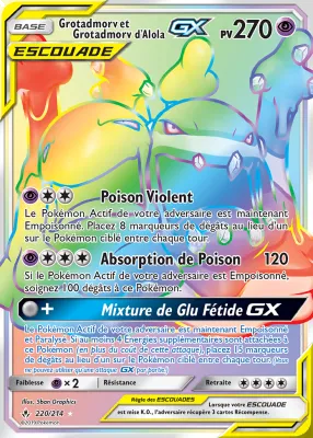 Grotadmorv et Grotadmorv d'Alola GX 220/214