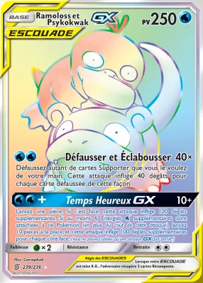Ramoloss et Psykokwak GX 239/236