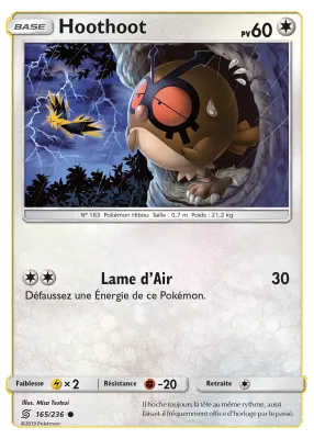 Hoothoot 165/236