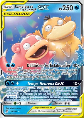 Ramoloss et Psykokwak GX 35/236