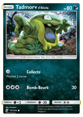 Tadmorv d'Alola 127/236