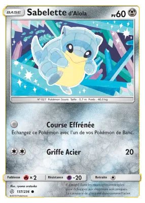 Sabelette d'Alola 137/236