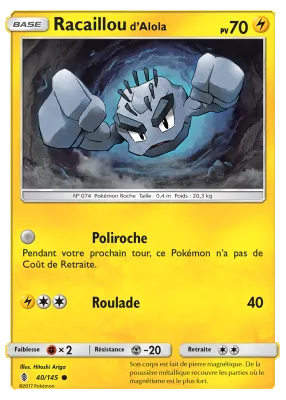 Racaillou d'Alola 40/145