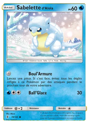 Sabelette d'Alola 19/145