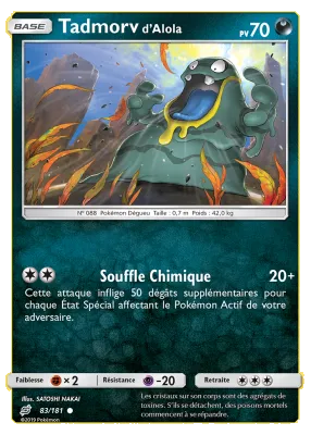 Tadmorv d'Alola 83/181