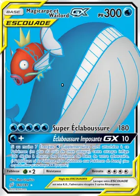 Magicarpe et Wailord GX 160/181