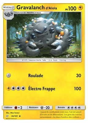 Gravalanch d'Alola 36/181