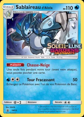 Sablaireau d'Alola SM18
