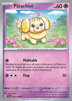 P&acirc;tachiot 098/198