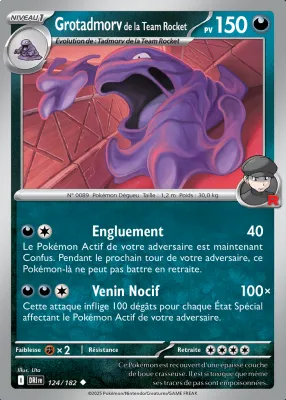 Grotadmorv de la Team Rocket 124/182