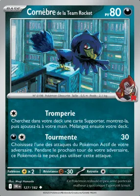 Corn&egrave;bre de la Team Rocket 127/182