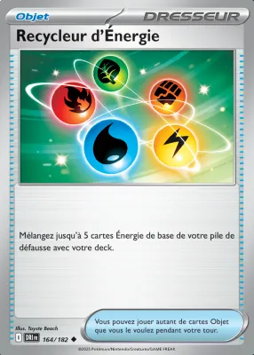 Recycleur d'&Eacute;nergie 164/182