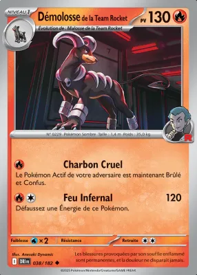 D&eacute;molosse de la Team Rocket 038/182