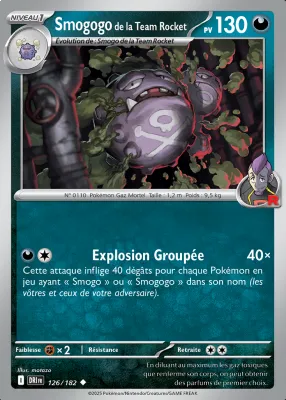 Smogogo de la Team Rocket 126/182