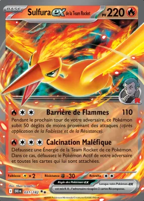 Sulfura ex de la Team Rocket 031/182