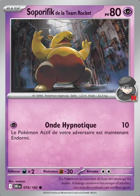 Soporifik de la Team Rocket 079/182