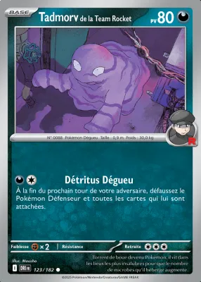 Tadmorv de la Team Rocket 123/182