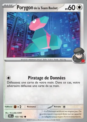 Porygon de la Team Rocket 153/182