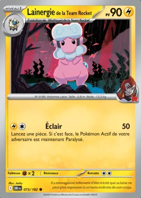 Lainergie de la Team Rocket 073/182