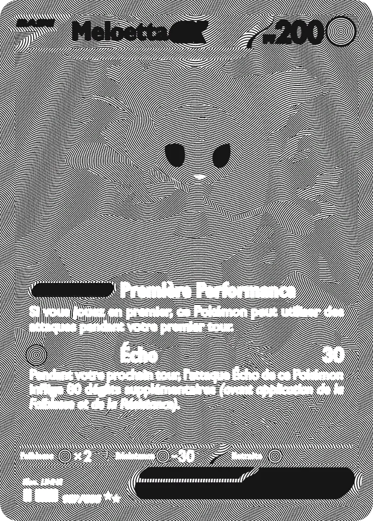 Coffret 10 Cartes Pokémon Meloetta Ex 044/086 - Ultraboost X Écarlate & Violet - Cartes Françaises Officielles
