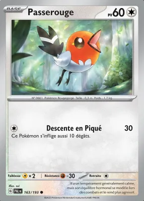 Passerouge 163/193