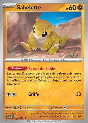 Sabelette 027/165