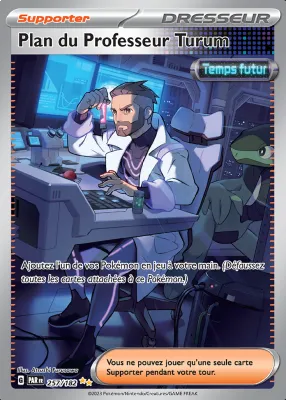 Plan du Professeur Turum 257/182