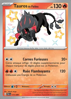 Tauros de Paldea 111/091