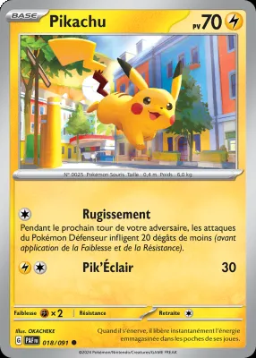 Pikachu 018/091
