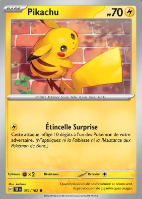 Pikachu 051/162