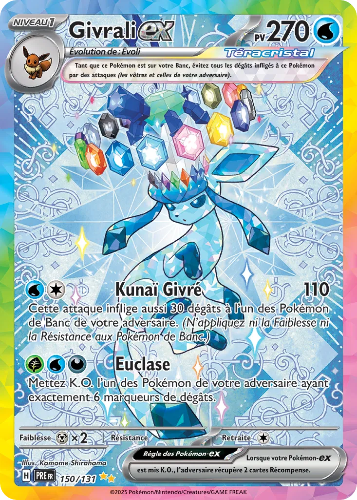 Pokémon - Tripack Givrali Évolutions Prismatiques EV08.5 🇫🇷 | MGS Shop
