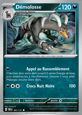 D&eacute;molosse 063/131