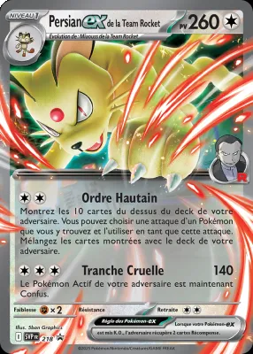 Persian ex de la Team Rocket 218