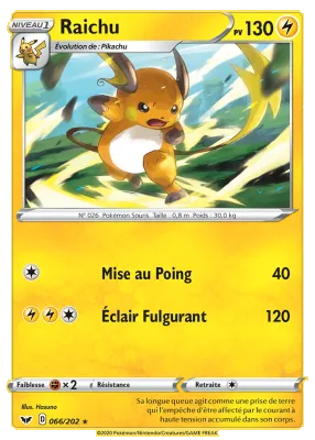 Raichu 066/202