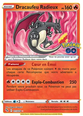 Dracaufeu Radieux 011/078