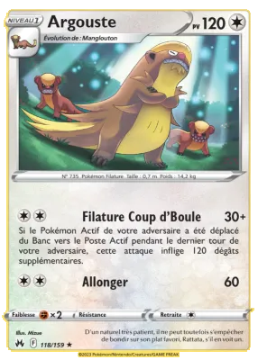 Argouste 118/159
