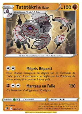 Tut&eacute;t&eacute;kri de Galar 102/192