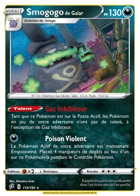 Smogogo de Galar 113/192