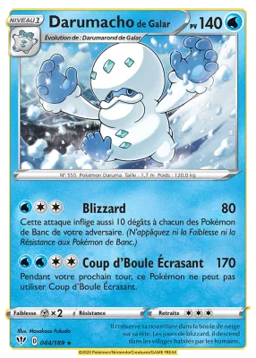 Darumacho de Galar 044/189