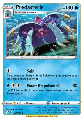 Pr&eacute;dast&eacute;rie 052/189
