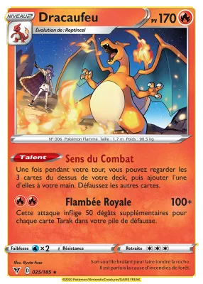 Dracaufeu 025/185