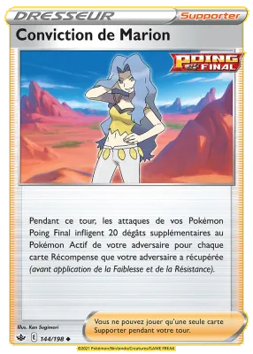 Conviction de Marion 144/198
