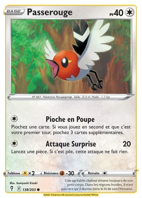 Passerouge 138/203