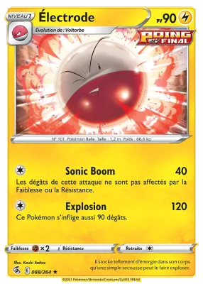 &Eacute;lectrode 088/264