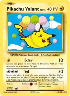 Pikachu Volant 110/108
