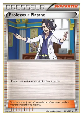 Professeur Platane 101/119