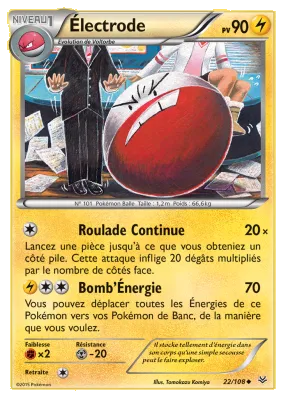 &Eacute;lectrode 22/108