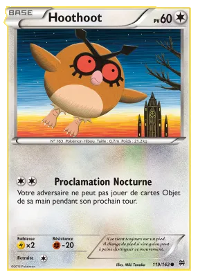 Hoothoot 119/162